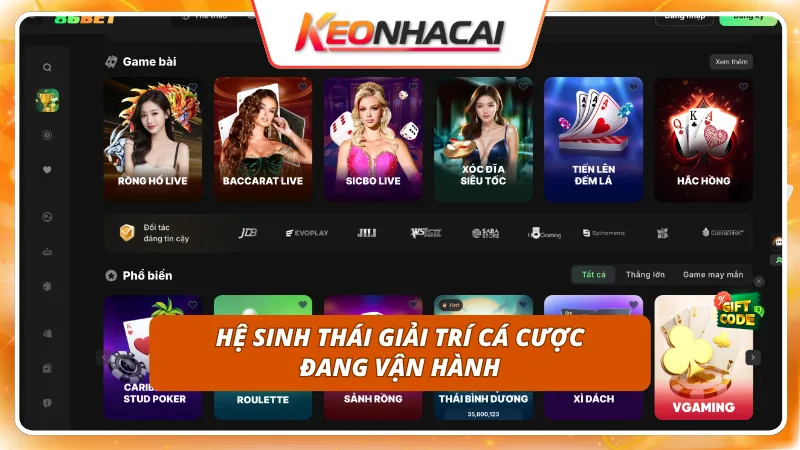 86BET 2 Danh mục trò chơi cực kỳ phong phú đáp ứng trọn mọi sở thích