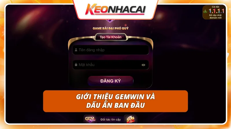 GEMWIN 1 Sân chơi trực tuyến uy tín đang khẳng định vị thế vững chắc