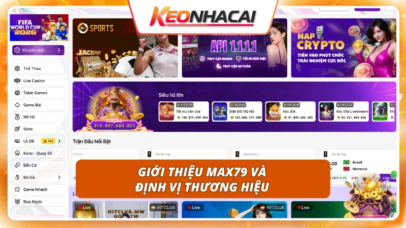 MAX79 1 Biểu tượng uy tín vững chắc trong lòng cộng đồng dân chơi cá cược