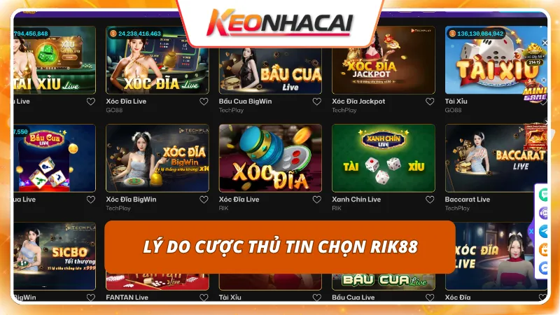RIK88 2 Hệ thống tường lửa siêu cứng, dịch vụ khách hàng ân cần