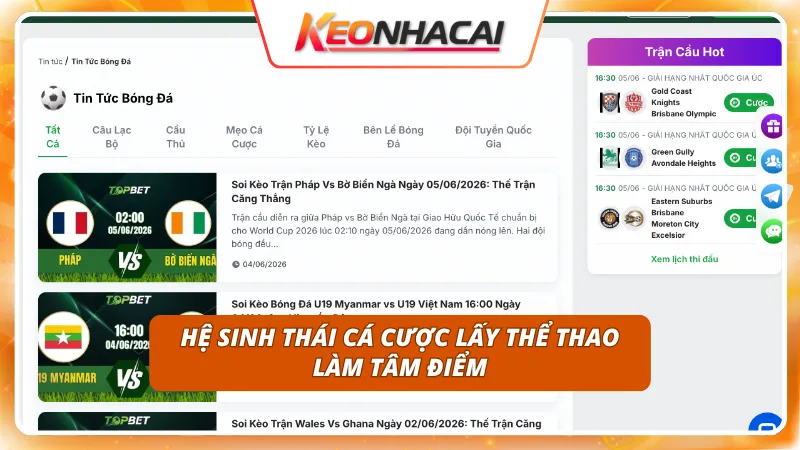 TOPBET 3 Xây dựng kho trò chơi xoay quanh các giải đấu thể thao hấp dẫn