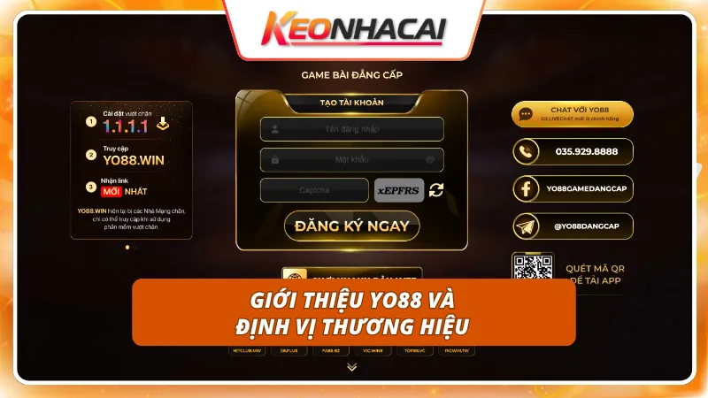 YO88 1 Thương hiệu đổi thưởng uy tín khẳng định chỗ đứng vững chắc