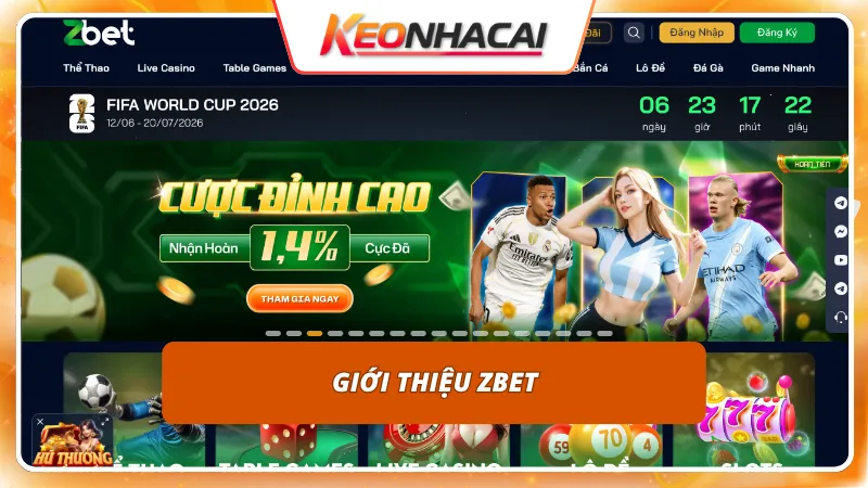 Zbet 1 Điểm đến tin cậy nơi anh em tự tin trong mọi trải nghiệm cá cược
