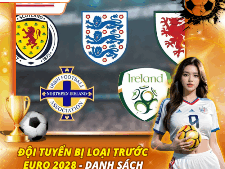 Đội Tuyển Bị Loại Trước Euro 2028 – Danh Sách Đội Vắng Mặt