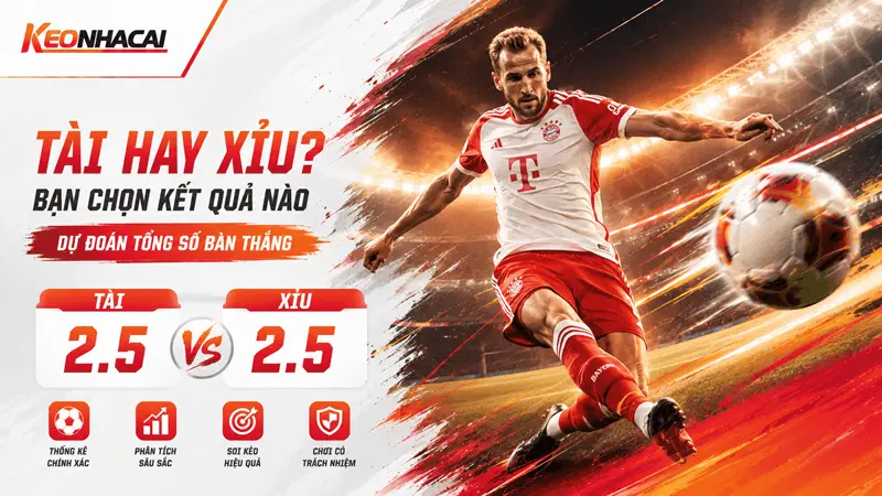 Kèo Nhà Cái ⭐️ Cập Nhật Tỷ Lệ Kèo Bóng Đá Mới Nhất T10/2026 30 Kèo tài xỉu là loại kèo phổ biến ai cũng nên thử